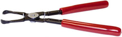 Mag-Mate - 9-3/4" OAL, Push Pin Pliers - Straight Jaw, Vinyl Coated Handles - Americas Tooling