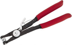 Mag-Mate - 9" OAL, Hose Clamp Pliers - Straight Jaw, Vinyl Coated Handles - Americas Tooling