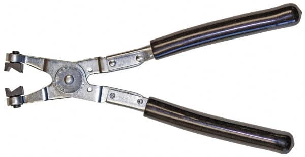 Mag-Mate - 9" OAL, Click Style Hose Clamp Pliers - Straight Jaw, Vinyl Coated Handles - Americas Tooling