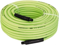 Legacy - 1/4" ID x 0.46" OD 100' Long Multipurpose Air Hose - MNPT x MNPT Ends, 300 Working psi, 140°, 1/4" Fitting, Green - Americas Tooling