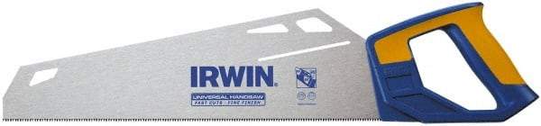 Irwin - 15" Blade Handsaw - High Density Resin Handle, High-Density Resin - Americas Tooling