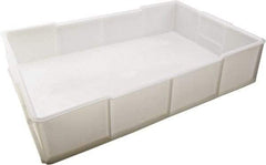 Dynalon Labware - White Polyethylene Tote Container - Stacking, 21.3" Long x 13.8" Wide x 4-1/2" High - Americas Tooling