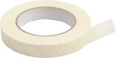 Dynalon Labware - White Paper Tape - 4-3/4" Wide x 164' Long x 3.937 mil Thick, Autoclavable with Minimum Temp 121 C/249 F, Changes Color From White to Brown - Americas Tooling