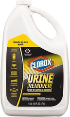 Clorox - 128 oz Bottle Liquid Bathroom Cleaner - Clean Floral Scent, Disinfectant, Urinals, Carpet, Upholstery & Concrete - Americas Tooling