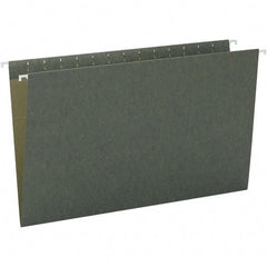 SMEAD - 14-5/8 x 9-1/2", Legal, Standard Green, Hanging File Folder - 11 Point Stock, 1/3 Tab Cut Location - Americas Tooling