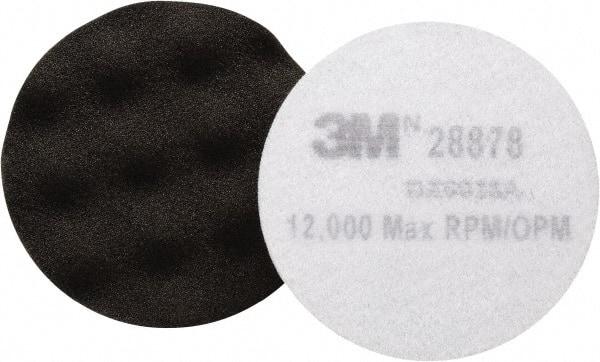 3M - 3-3/4" Diam Foam Buffing & Backing Pad - Hook & Loop Attachment - Americas Tooling