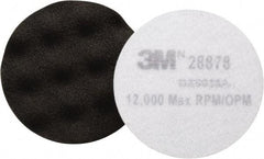 3M - 3-1/4" Diam Foam Buffing & Backing Pad - Hook & Loop Attachment - Americas Tooling