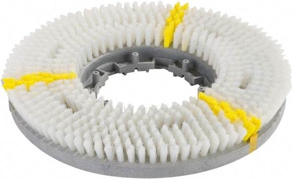 Carlisle - Rotary Brush - 19" Machine, 1-1/2" Trim Length, White Pad, Nylon - Americas Tooling