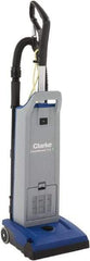 Clarke - Single Motor Upright Vacuum Cleaner - 11-1/2" Cleaning Width, 9" Amps, Ergonomic Handle - Americas Tooling