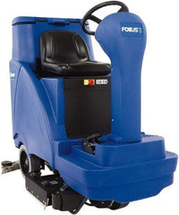 Clarke - 34" Cleaning Width, Battery Powered Floor Scrubber - 1.05 hp, 260 RPM, 46" Water Lift, 31 Gal Tank Capacity - Americas Tooling