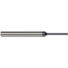 Harvey Tool - 0.262" Diam 90° 0.025" Chamfer 8-Flute Solid Carbide Back Chamfer - Exact Industrial Supply