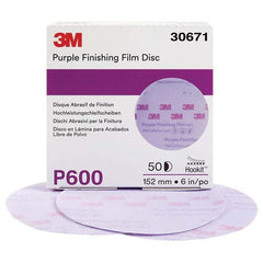 3M - Hook & Loop Discs Abrasive Type: Film Disc Disc Diameter (Inch): 6 - Americas Tooling