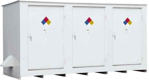 Enpac - Outdoor Safety Storage Buildings Number of Drums: 14 Fire Rated: Yes - Americas Tooling