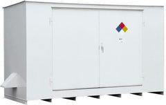 Enpac - Outdoor Safety Storage Buildings Number of Drums: 10 Fire Rated: Yes - Americas Tooling