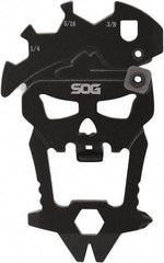 SOG Specialty Knives - 12 Piece, Multi-Tool Set - Black, 2-1/4" OAL, 2-1/4" Closed Length - Americas Tooling