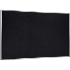 Ghent - Cork Bulletin Boards Style: Recycled Rubber Tack Bulletin Board Color: Black - Americas Tooling