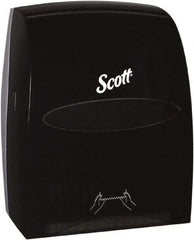 Scott - Hands Free, Plastic Paper Towel Dispenser - 16.13" High x 12.63" Wide x 10.2" Deep, 1 Roll, Smoke (Color) - Americas Tooling