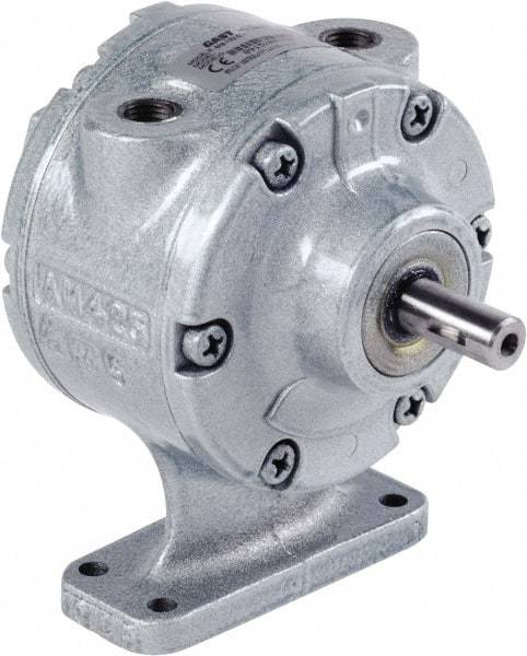 Gast - 1.7 hp Reversible Face Air Actuated Motor - 0:00 Gear Ratio, 3,000 Max RPM, 1.94" Shaft Length, 5/8" Shaft Diam - Americas Tooling