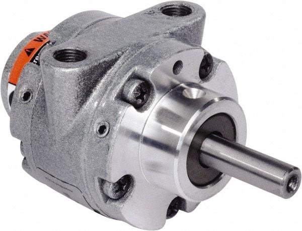 Gast - 0.32 hp Reversible Hub Air Actuated Motor - 0:00 Gear Ratio, 10,000 Max RPM, 1.13" Shaft Length, 3/8" Shaft Diam - Americas Tooling