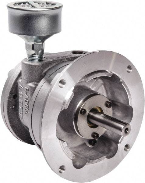 Gast - 4 hp Reversible Flange Air Actuated Motor - 0:00 Gear Ratio, 3,000 Max RPM, 2.06" Shaft Length, 5/8" Shaft Diam - Americas Tooling