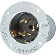 Hubbell Wiring Device-Kellems - 480V 50A NonNEMA Industrial Twist Lock Inlet - Americas Tooling