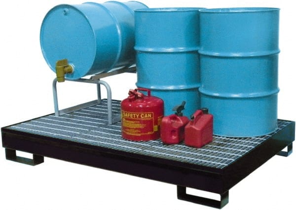 Enpac - Spill Pallets, Platforms, Sumps & Basins Type: Spill Deck or Pallet Number of Drums: 6 - Americas Tooling