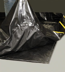 Collapsible/Portable Spill Containment Accessories; Accessory Type: Berm Ground Pad; Spill Containment Compatibility: ENPAC Berms; Length (Feet): 144 in; 12.0 ft; Length (Inch): 144; 144 in; 12.0 ft; Width (Feet): 30.0 ft; Color: Black; Overall Length: 14