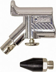 Coilhose Pneumatics - Pocket Blow Gun Kit - 1/4 NPT Inlet, 150 Max psi, Chrome Plated Zinc Hose - Americas Tooling