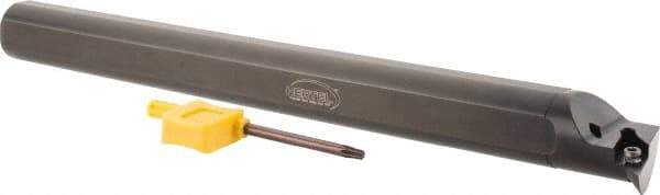 Hertel - 0.415" Min Bore Diam, 5" OAL, 3/8" Shank Diam, A0506SWLPR15 Indexable Boring Bar - 1-1/8" Max Bore Depth, WP..1.51.21 Insert, Screw-On Holding Method - Americas Tooling