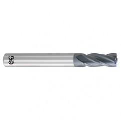 7/32 x 1/4 x 5/8 x 2-1/2 4Fl  Square Carbide End Mill - WXL - Americas Tooling