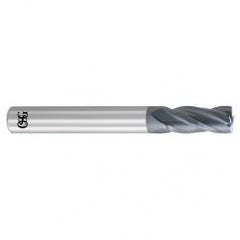 7/32 x 1/4 x 5/8 x 2-1/2 4Fl  Square Carbide End Mill - WXL - Americas Tooling