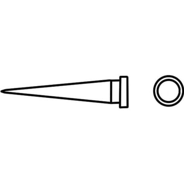 Weller - Soldering Iron Tips; Type: Conical Tip ; For Use With: WSP 80, WP 80, WXP 80 Pencils - Exact Industrial Supply