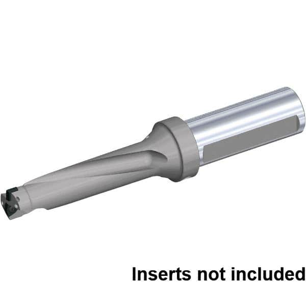 Kennametal - 6" Max Drill Depth, 4xD, 1-1/2" Diam, Indexable Insert Drill - 2 Inserts, 1-1/2" Shank Diam, Flange Shank - Americas Tooling