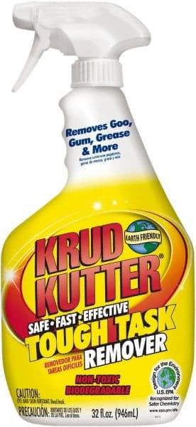 Krud Kutter - 32 oz Spray Bottle Cleaner/Degreaser - Liquid, Biodegradable, Odor-Free - Americas Tooling