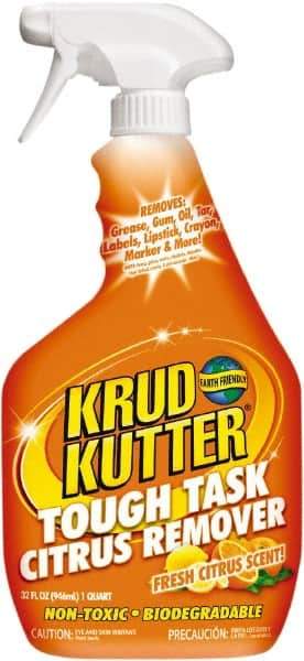 Krud Kutter - 32 oz Spray Bottle Cleaner/Degreaser - Liquid, Biodegradable, Citrus - Americas Tooling