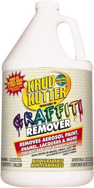 Krud Kutter - 1 Gal Jug Graffiti/Vandal Mark Remover - VOC Content g/L 614, Removes Graffiti - Americas Tooling