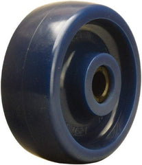 Hamilton - 5 Inch Diameter x 2 Inch Wide, Polyurethane Caster Wheel - 900 Lb. Capacity, 2-3/16 Inch Hub Length, 3/4 Inch Axle Diameter, Delrin Bearing - Americas Tooling