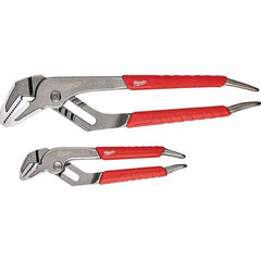 Milwaukee Tool - Plier Sets Set Type: Straight Jaw Pliers Number of Pieces: 2 - Americas Tooling