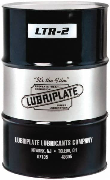 Lubriplate - 400 Lb Drum Lithium Extreme Pressure Grease - Red, Extreme Pressure & High Temperature, 400°F Max Temp, NLGIG 2, - Americas Tooling