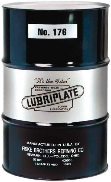 Lubriplate - 400 Lb Drum Inorganic/Organic Combination Extreme Pressure Grease - Black, Extreme Pressure, 275°F Max Temp, NLGIG 00, - Americas Tooling