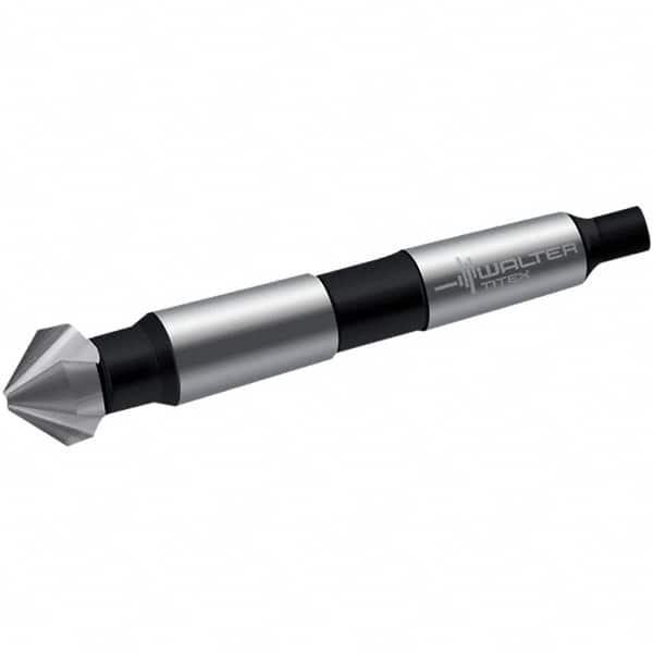 Walter-Titex - 40mm Head Diam, 3 Flute 90° High Speed Steel Countersink - Americas Tooling