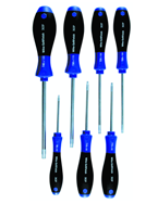 7 Piece - IP8; IP10; IP15; IP20; IP25; IP30; IP40 - TorxPlus SoftFinish® Cushion Grip Screwdriver Set - Americas Tooling