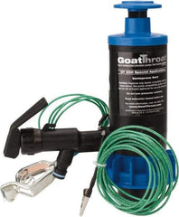 GoatThroat Pumps - 3/8" Outlet, 4 GPM, Polypropylene Hand Operated Transfer Pump - 56" OAL, For up to 55 Gal Drums, For Class I & II Flammable & Combustible Liquids - Americas Tooling