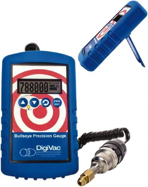 DigiVac - Vacuum Gauges Type: Electronic Vacuum Gauge Vacuum Range: 1 - 800,000 Microns - Americas Tooling