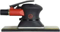 Chicago Pneumatic - 10,000 OPM, 9 CFM Air Consumption, 90 psi Air Pressure, Jitter Bug Air Orbital Sander - Rectangular Pad, 1/4" Inlet - Americas Tooling