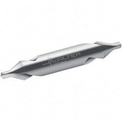 Walter-Titex - Metric Plain Cut 60° Incl Angle High Speed Steel Combo Drill & Countersink - Americas Tooling