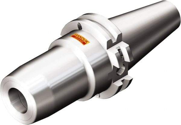 Sandvik Coromant - CAT40 Taper Shank, Hydraulic Tool Holder/Chuck - 45mm Nose Diam, 95mm Projection, 57mm Clamp Depth, 18,000 RPM, Through Coolant - Exact Industrial Supply