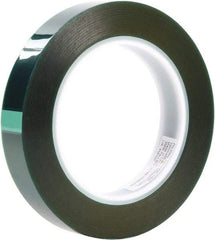 3M - 3/4" Wide x 72 Yd Long Green Polyester Film Masking Tape - Series 8992, 3.2 mil Thick - Americas Tooling