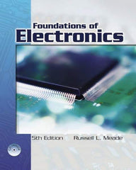 DELMAR CENGAGE Learning - Foundations of Electronics, 5th Edition - Electronics Reference, Hardcover, Delmar/Cengage Learning, 2006 - Americas Tooling