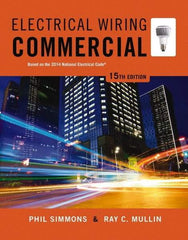 DELMAR CENGAGE Learning - Electrical Wiring Commercial Publication, 15th Edition - by Simmons/Mullin, Delmar/Cengage Learning, 2014 - Americas Tooling